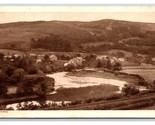 Birds Eye View Dee Valley Carrog North Wales UNP Tuck&#39;s DB Postcard P28 - £7.00 GBP