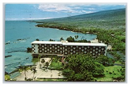 Keauhou Spiaggia Hotel Kona Coast Hawaii Hi Cromo Cartolina M18 - £3.16 GBP