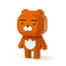 Ryan (Kakao Friends) Brick Sculpture (JEKCA Lego Brick) DIY Kit - $71.00