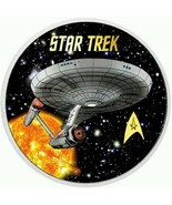 Star Trek Sun USS. ENTERPRISE Cross Stitch Pattern DMC NeedleWork***L@@K*** - $2.95