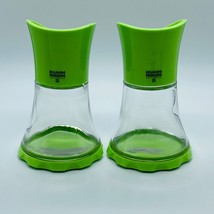 Kuhn Rikon Grinder Lime Green Glass Spice / Salt and Pepper Mill Switzerland - £23.98 GBP