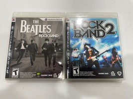 ROCK BAND 2 The Beatles PLaystation 3 Video Game Very Good Condition - £7.31 GBP