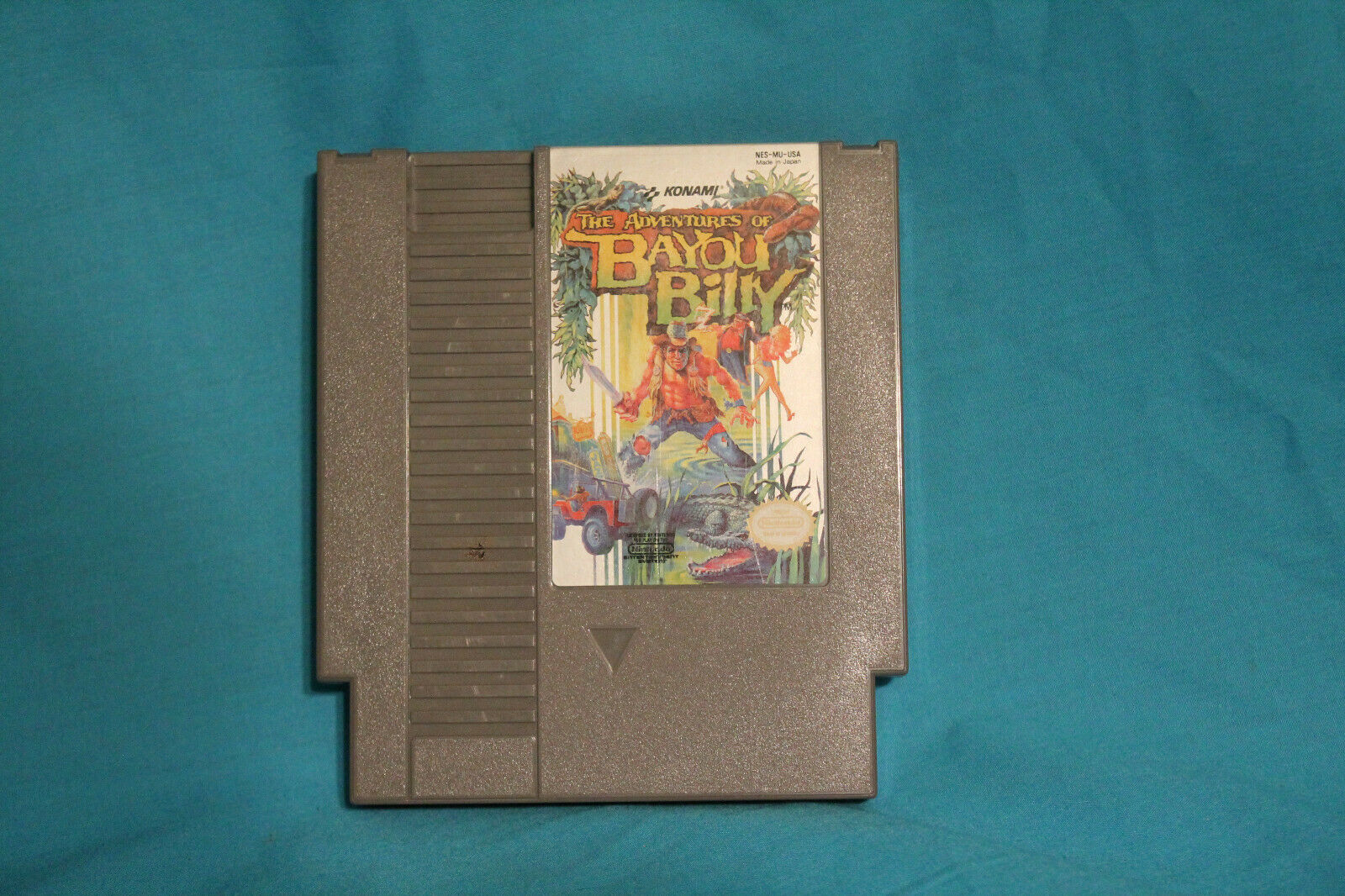 Primary image for NINTENDO NES Video Game THE ADVENTURES OF BAYOU BILLY Vintage 1985 Tested