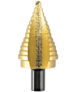 Irwin Tools IRWIN Unibit 5MT Shank Step Drill Bit, Titanium Nitride Coat... - $39.59