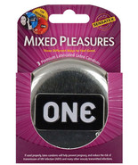 One Mixed Pleasures Condoms - Box of 3 - £19.99 GBP