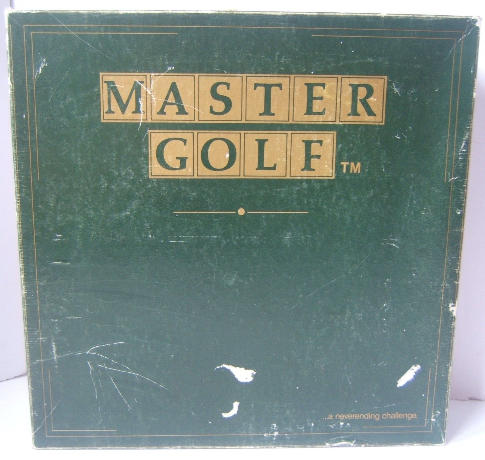 Primary image for Master Golf Board Game Complete Vintage 1986 Trivia