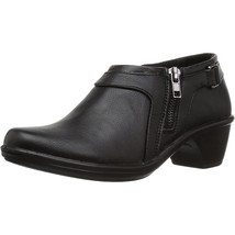 Easy Street Women Below Ankle Booties Devo Size US 7.5M Black Faux Leather - £35.87 GBP