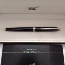 Vintage Montblanc Black Generation Fountain Pen-Platinum trim, Germany - $377.13