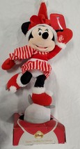 VINTAGE NWT Disney Skating Fun Minnie Mouse 17&quot; Motion Sound Plush Doll - £31.13 GBP