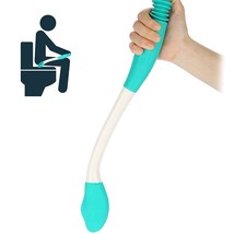 Toilet Aids Tools, Long Handle Reach Comfort Bottom Wiper Holder, Butt Wipes - £27.14 GBP