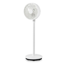 9&quot; Oscillating Pedestal Fan Portable Floor Fan with 1-7H Timer &amp; Remote ... - £79.32 GBP