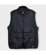 RHONE black puffer full zip quilted vest men’s size XXL - $86.01 CAD
