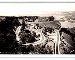 RPPC Rowena Loops Columbia River Highway OR UNP Sawyer Photo Postcard W10 - $3.91