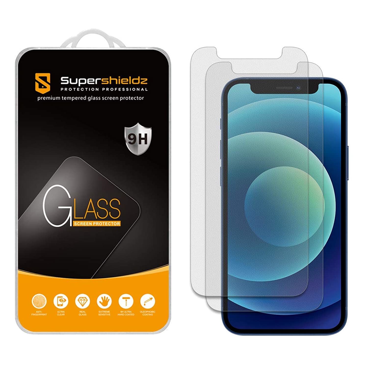 (2 Pack) Supershieldz Anti-Glare (Matte) Screen Protector Designed for iPhone  - $14.99