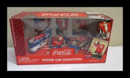 Coca Cola Poster Car Collection 1:64 Scale Die Cast Metal Body &amp; Chassis - €11,54 EUR