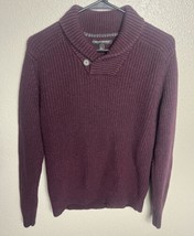 Men’s | Banana Republic | Shawl Collar | Maroon | Sweater | Small - £12.83 GBP