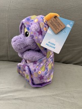 Walt Disney World Epcot Figment in a Hoodie Pouch Blanket Plush Doll NEW image 2