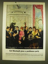 1962 Vat 69 Scotch Ad - Joel Key Rice, Robert Goulet, Arlene Dahl - $18.49