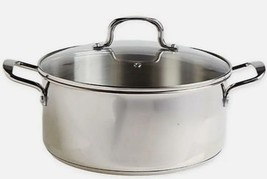 Parini ~ Signature Series ~ Round ~ 4.0 Qt Dutch Oven w/Lid ~ Stainless ... - €51,36 EUR