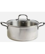 Parini ~ Signature Series ~ Round ~ 4.0 Qt Dutch Oven w/Lid ~ Stainless ... - €51,69 EUR
