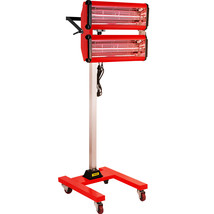 VEVOR 2X1000W Spray/Baking Infrared Paint Curing Lamp 602 Heating Booth Durable - £381.01 GBP