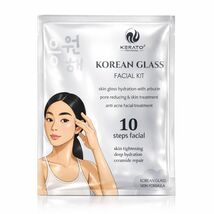KERATOPLUS Korean Glass Skin Facial Kit – 10-Step Rejuvenating Treatment... - $9.99
