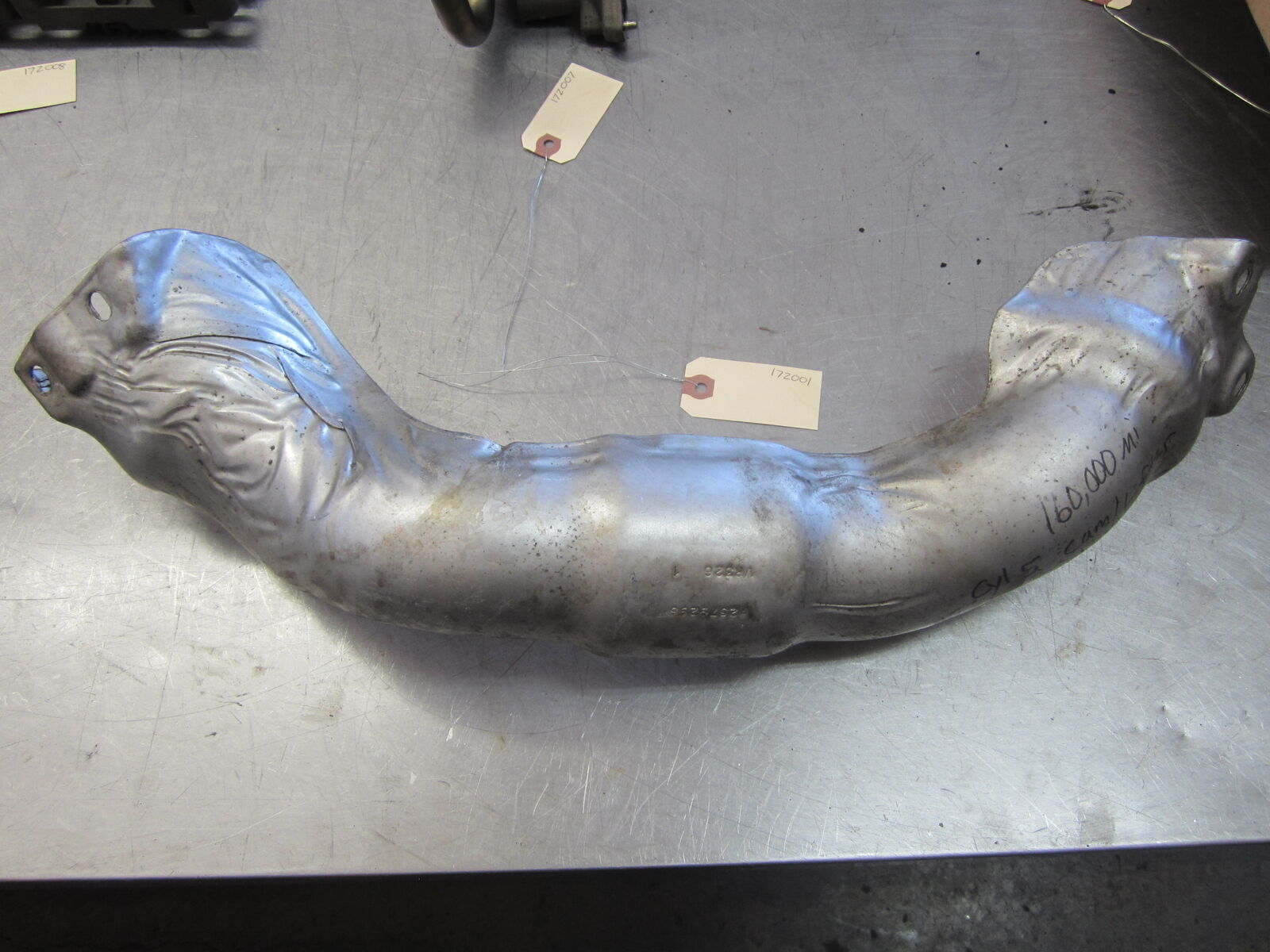 Exhaust Crossover Heat Shield From 2007 Chevrolet Impala  3.5 12579296 - $35.00