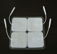 8 Square Replacement Electrode Pads 2 x 2 inch for Intensity Twin Stim I... - $4.94