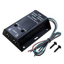 Two Channel Speaker Rca Line Level Converter Adapter Car Audio High Low ... - $24.11