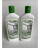2x Wright&#39;s Cooktop Cleaner Cream Glass Ceramic Top Clean &amp; Polish 10oz ... - $750.02 MXN
