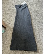 Zara Collections 12 Womens Strapless Gray Wool Dress Side Zip Size XS Ca... - $76.18 CAD