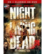 Night of the Living Dead Re-Animation (2D + Classic 3D DVD, 2012) NEW, s... - £3.70 GBP
