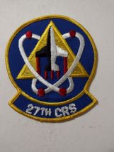 USAF COMPONENT REPAIR SQUADRON 27th CRS PATCH - $3.17
