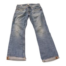 True Religion Billy Jeans Blue Distressed 34 x 33 - £42.63 GBP