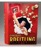 Breitling Limited Edition Embossed Memorabilia Collectible Metal Book Tin - $2,787.92 MXN
