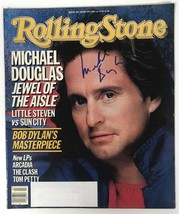 Michael Douglas Signed Autographed Complete &quot;Rolling Stone&quot; Magazine - $79.99