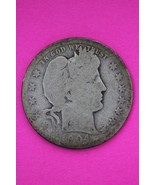 1904 O Barber Liberty Silver Quarter Scarce Semi Key Date New Orleans Mi... - $18.61