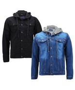 Boy&#39;s Kids Classic Button Up Removable Hood Slim Fit Stretch Denim Jean ... - $604.12 MXN+