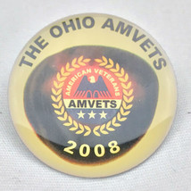 AMVETS Ohio Buckeye Pin 2008 Veterans - $11.95