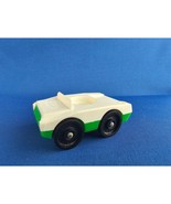 Vintage Fisher Price Little People Airport #996 - White/Green Car/Luggag... - $183.95 MXN