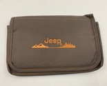 2018 Jeep Cherokee Owners Manual with Case OEM J04B15004 - $89.99