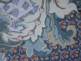 Covington Newglow Screen Print Chintz Scotchguard Cotton Fabric “Nippon” 26&quot; - £5.22 GBP