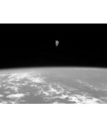 Astronaut Floating in Space Orbit Spacewalk Earth Photo Poster Art Print... - $26.99+