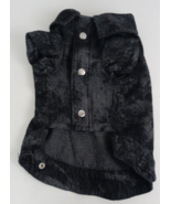 Top Paw Black Denim Jacket Small Dog - $88.65 MXN