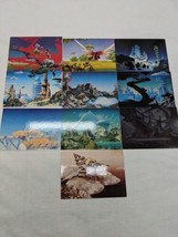 Lot Of (10) Fantasy Roger Dean FPG 1993 Collectible Cards  - £16.78 GBP