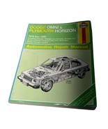 Dodge Omni &amp; Plymouth Horizon Haynes Automotive Repair Manual 1978-1990 - $9.27