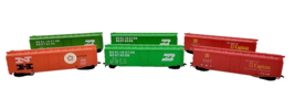 Tyco HO Burlington Northern Boxcar / New Haven /  Route Of El Capitan Lo... - $27.84