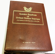  Golden Replicas of United States Stamps Album 78 stamps - $165.00