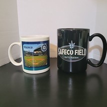 Seattle Mariners Coffee Mug Lot Of 2 10 Oz &amp; 12 Oz MLB SAFECO FIELD - $15.99