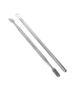 Stainless Steel Nail Art Manicure Cuticle Pusher Remover Nail Cleaner To... - £4.84 GBP